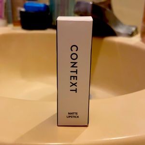 Context matte lipstick.